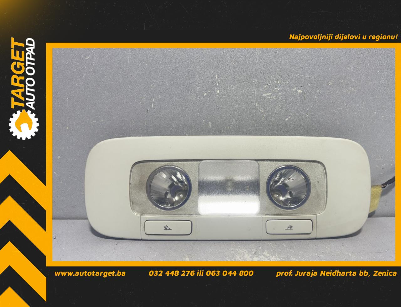 DIJELOVI RASVJETA U KABINI SKODA OCTAVIA > 13-16 1.6 3T0947291A