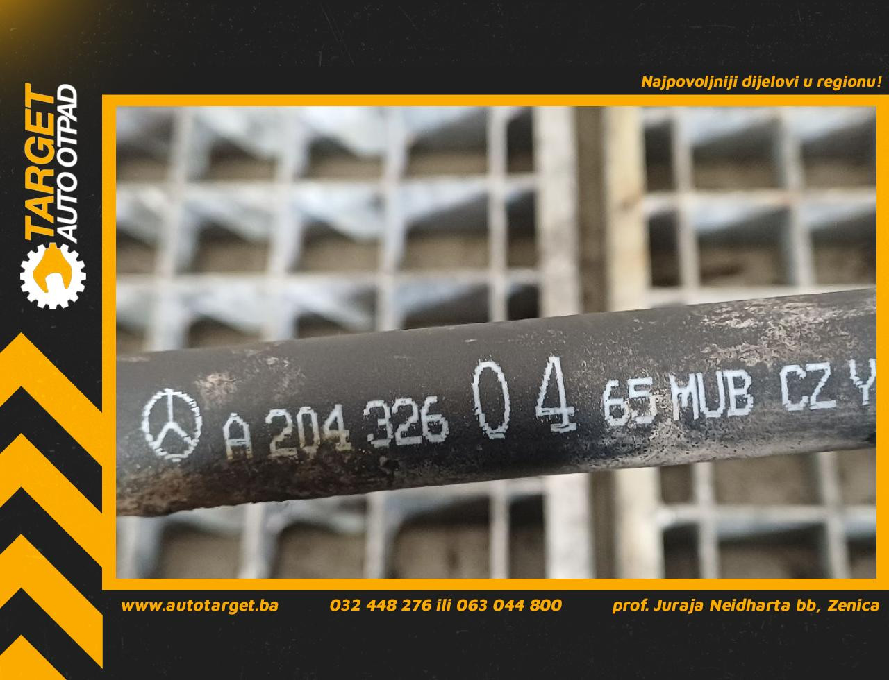 BALANS STANGA MERCEDES C KLASA (W204/S204) > 07-10 A2043260465