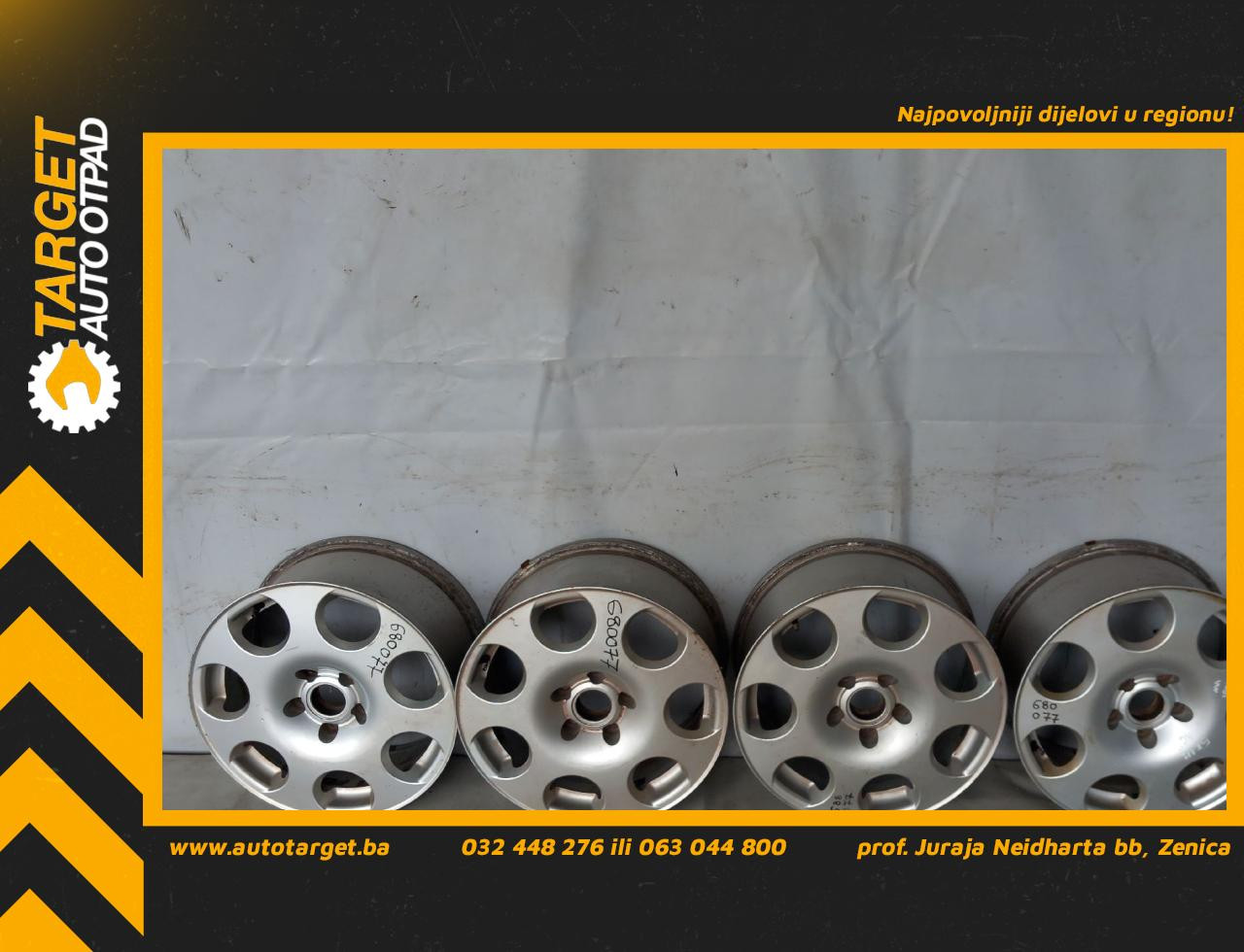DIJELOVI FELGE AUDI A6 > 08-11 8E0601025F