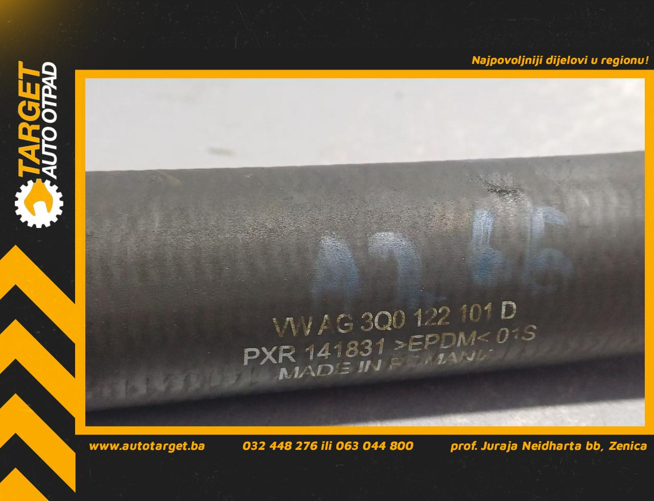 DIJELOVI CRIJEVO VW PASSAT B8 > 14-19 2.0 3Q0122101D
