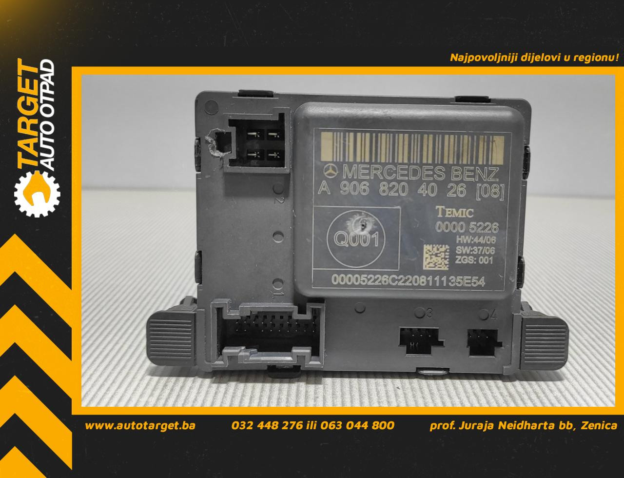 DIJELOVI ELEKTRONIKA MODUL VW CRAFTER > 05-11 A9068204026