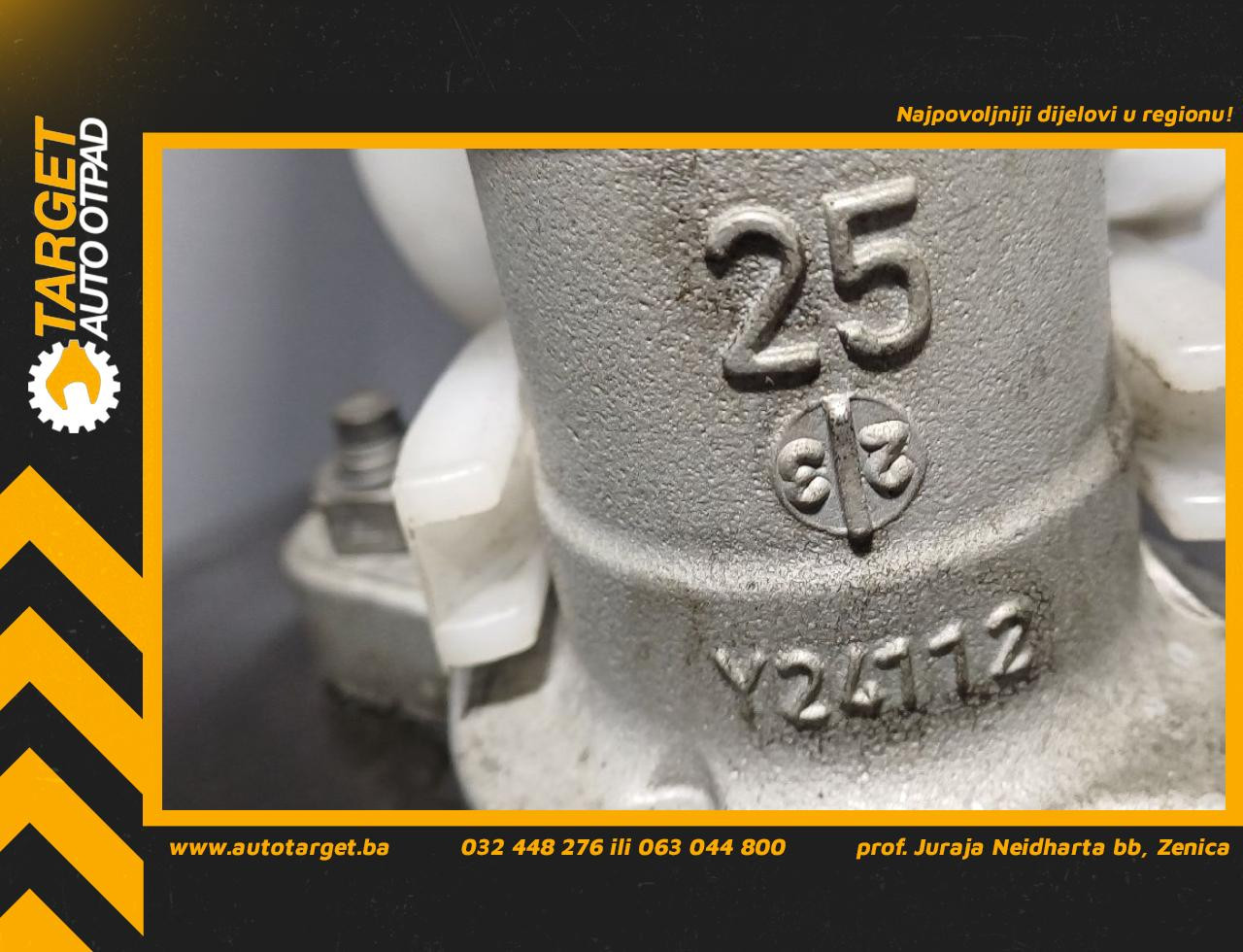 DIJELOVI GLAVNI KOCIONI CILINDAR PEUGEOT BOXER > 14- 2.0 Y24112