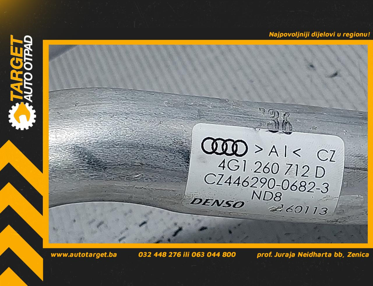 DIJELOVI CRIJEVO KLIME AUDI A6 4G > 14-18 4G1260712D