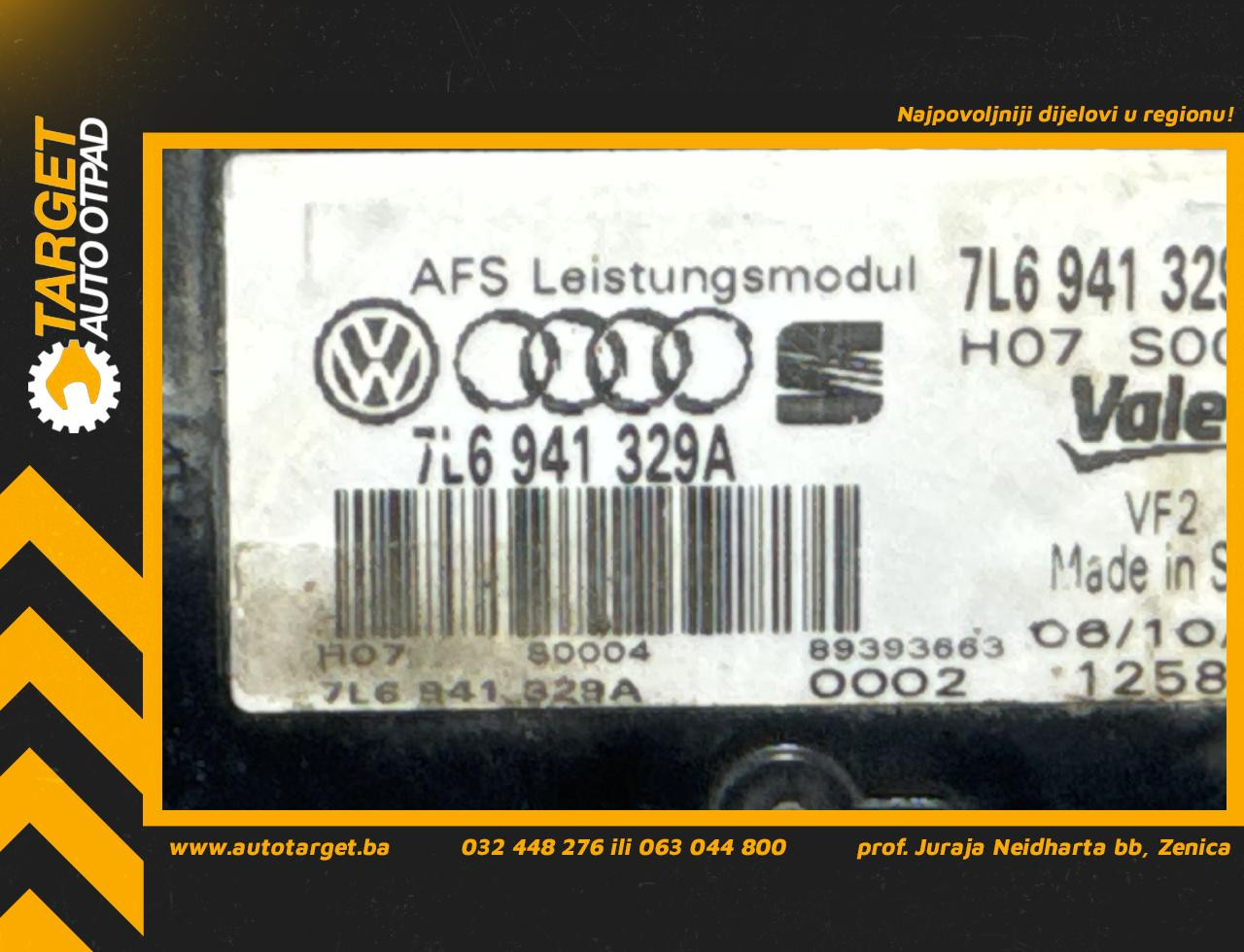 DIJELOVI BALAST FARA VW PASSAT B6 > 05-10 2.0 7L6941329A
