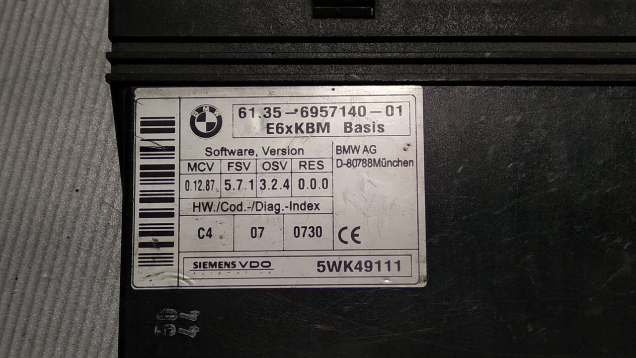 BCM ELEKTRONIKA BMW SERIJA 5 (E60/E61) > 03-07 6957140