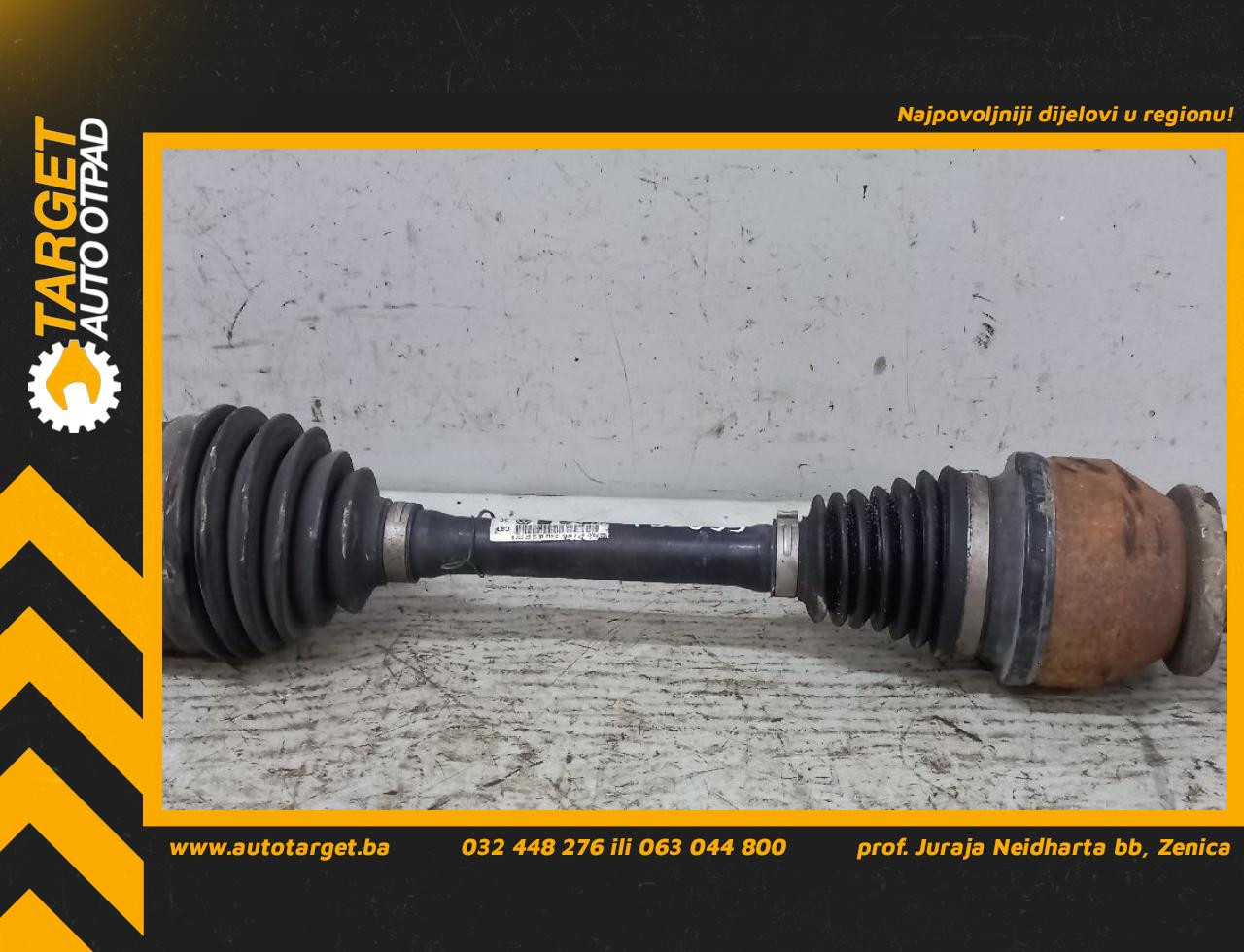 DIJELOVI POLUOSOVINA VW T5 > 03-09 7H0407271Q