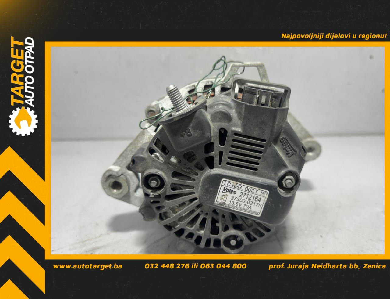 DIJELOVI ALTERNATOR KIA PICANTO > 15-17 1.2 3730003175