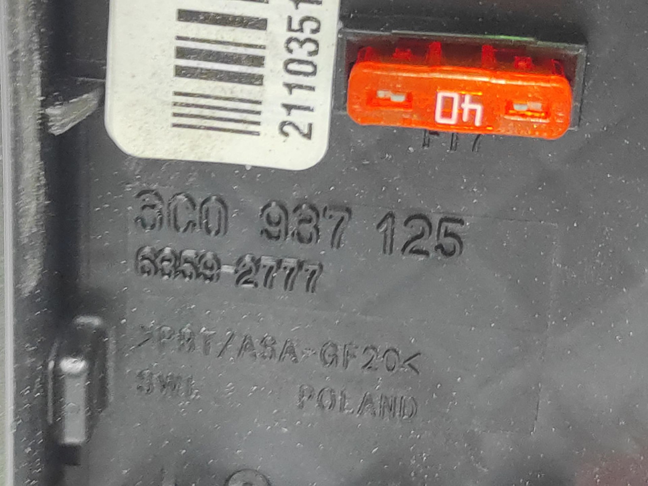 ELEKTRONIKA KUTIJA OSIGURACA VW PASSAT B7 > 10-14 3C093