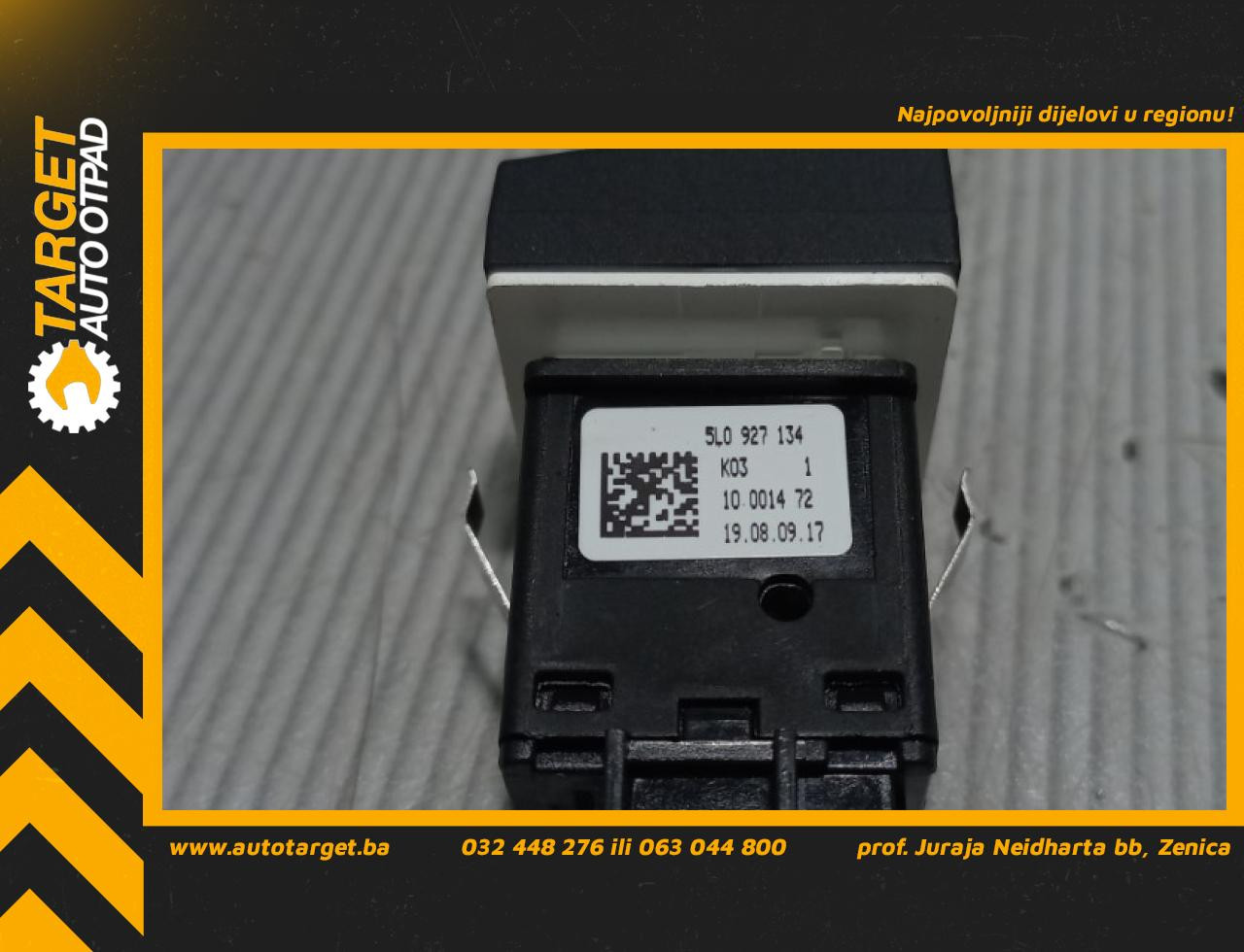 DIJELOVI PREKIDAC SKODA YETI > 13- 5L0927134