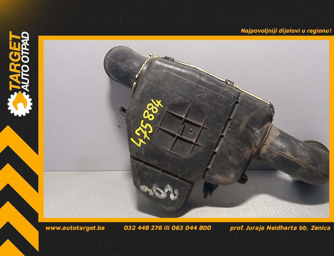 KUCISTE FILTERA ZRAKA PEUGEOT 206 > 98-09 9639205880