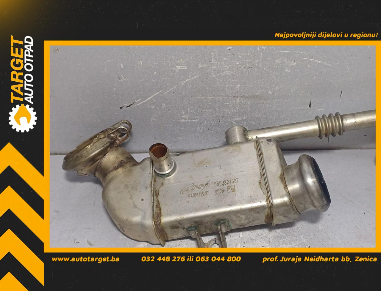 DIJELOVI HLADNJAK EGR VENTILA IVECO DAILY > 14- 2.3 5802321687