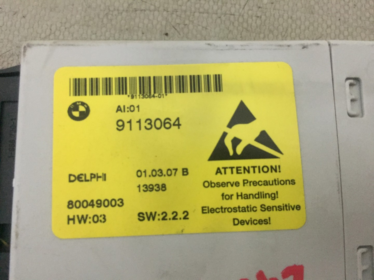 KOMFORT ELEKTRONIKA BMW SERIJA 5 (E60N/E61N) > 07-10 91
