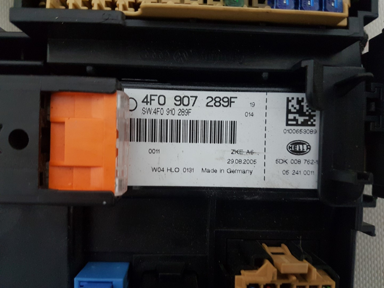 ELEKTRONIKA MODUL AUDI A6 > 04-08 4F0907289F 5DK0087621