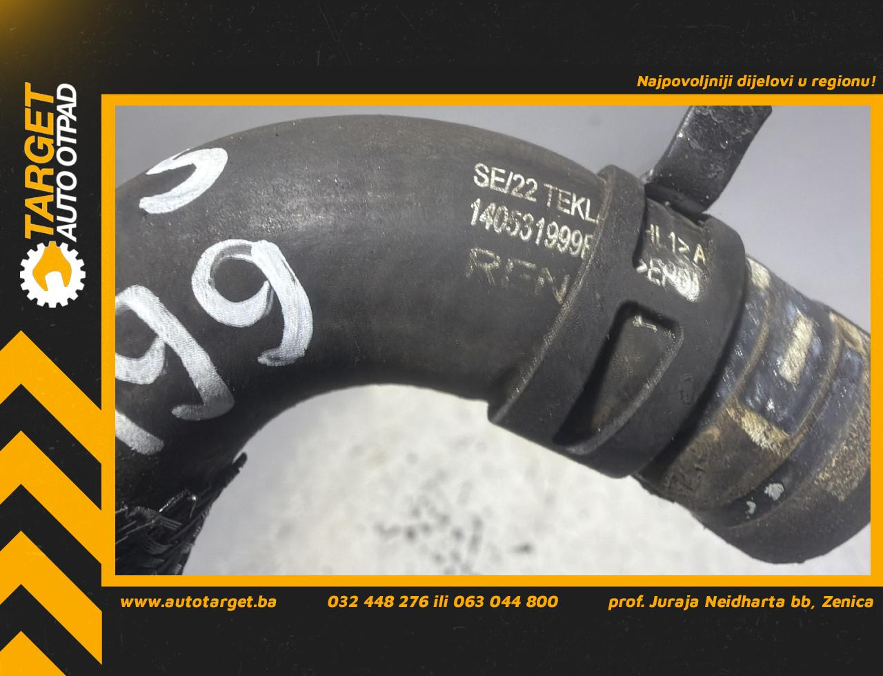 DIJELOVI CRIJEVO RENAULT MASTER > 14- 2.3 140531999R