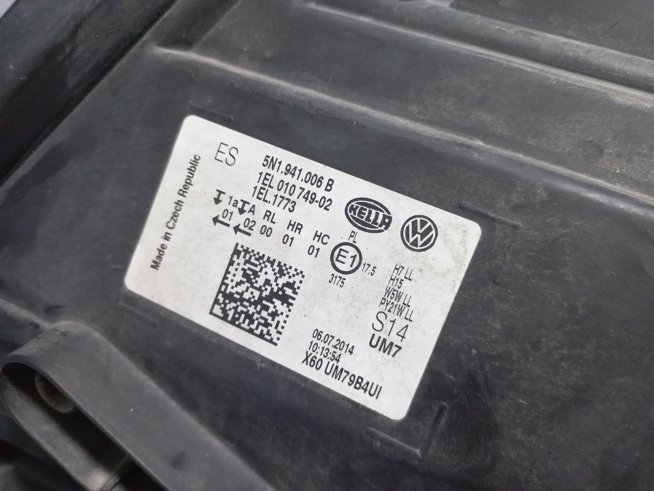 DIJELOVI FAR VW TIGUAN > 11-15 5N1941006B