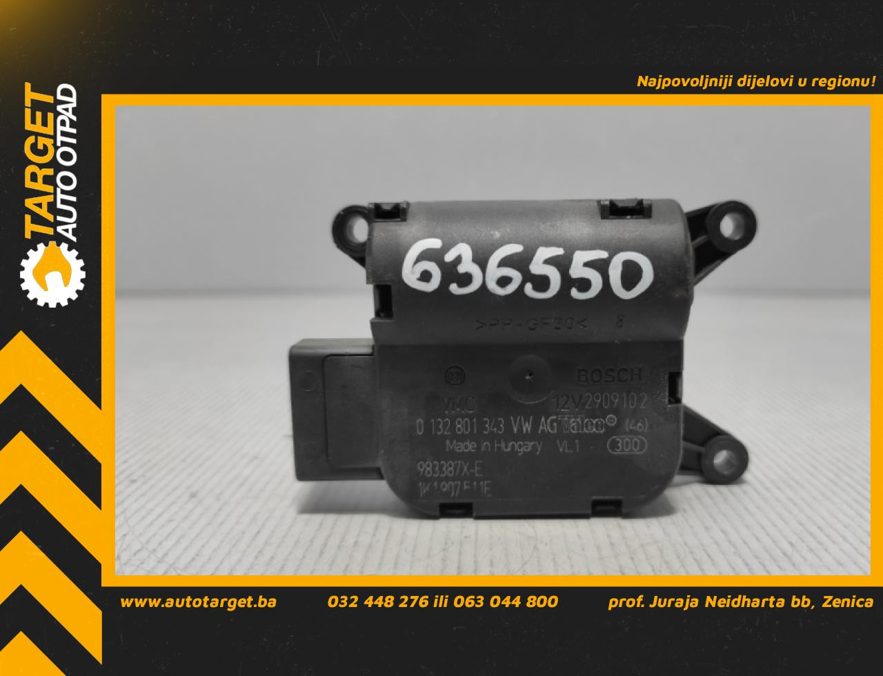 DIJELOVI MOTORIC KLAPNE AUDI A3 > 08-12 1K1907511E