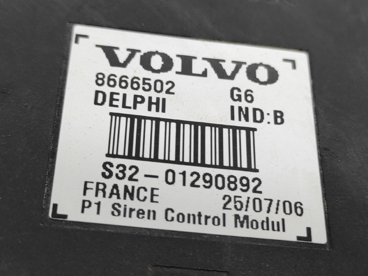 ELEKTRONIKA ALARMA VOLVO S40/V50 > 04-07 8666502