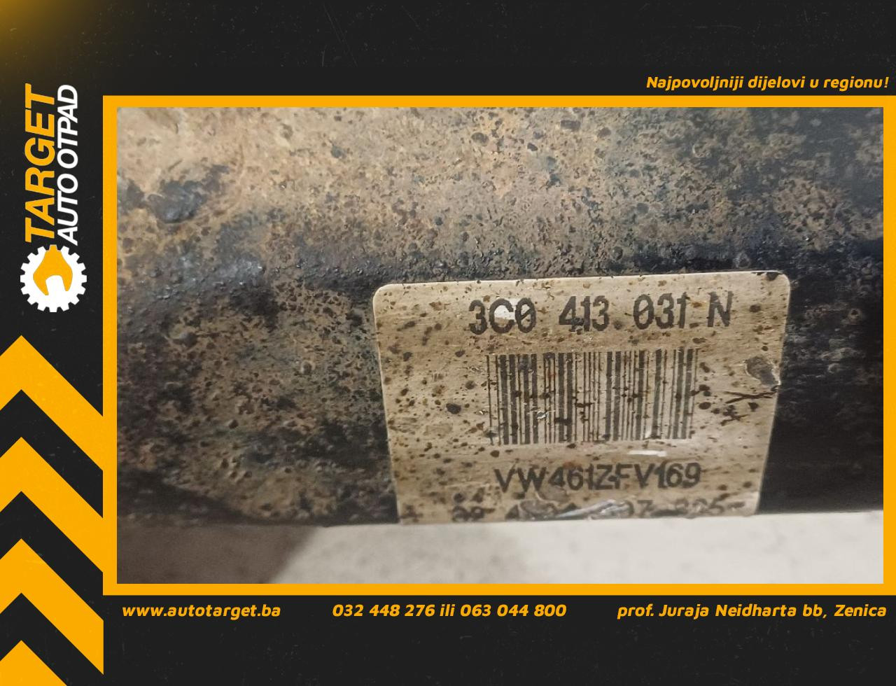 DIJELOVI AMORTIZER VW PASSAT B6 > 05-10 2.0 3C0413031N
