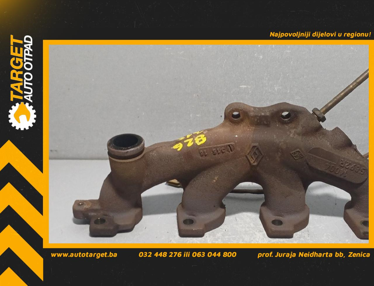 DIJELOVI IZDUVNA GRANA DACIA SANDERO > 16-20 1.5 140045892R
