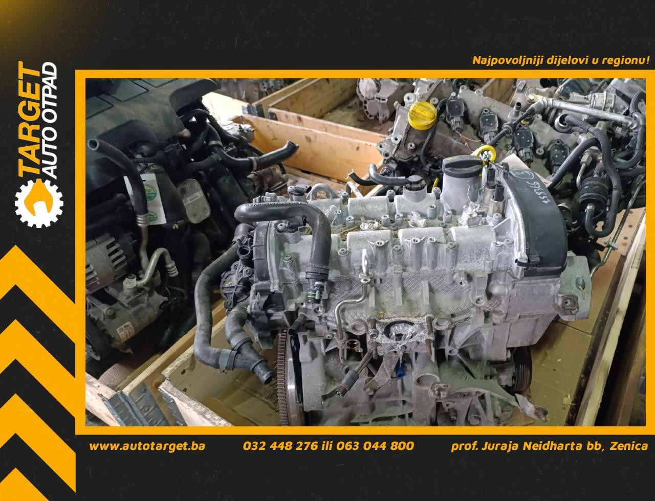 DIJELOVI MOTOR VW GOLF 7 > 12-16 1.4 CZD
