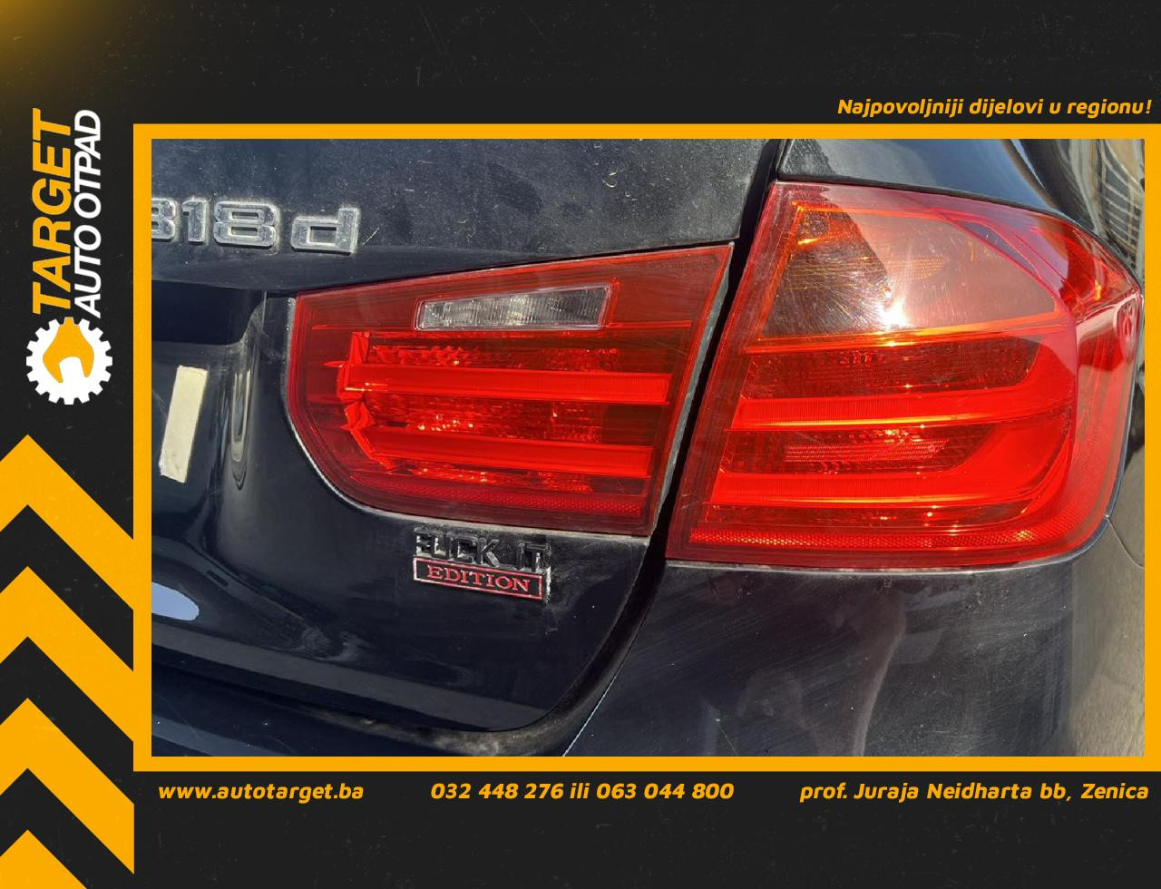 DIJELOVI STOP SVJETLO BMW SERIJA 3 (F30/F31) > 11-14 2.0