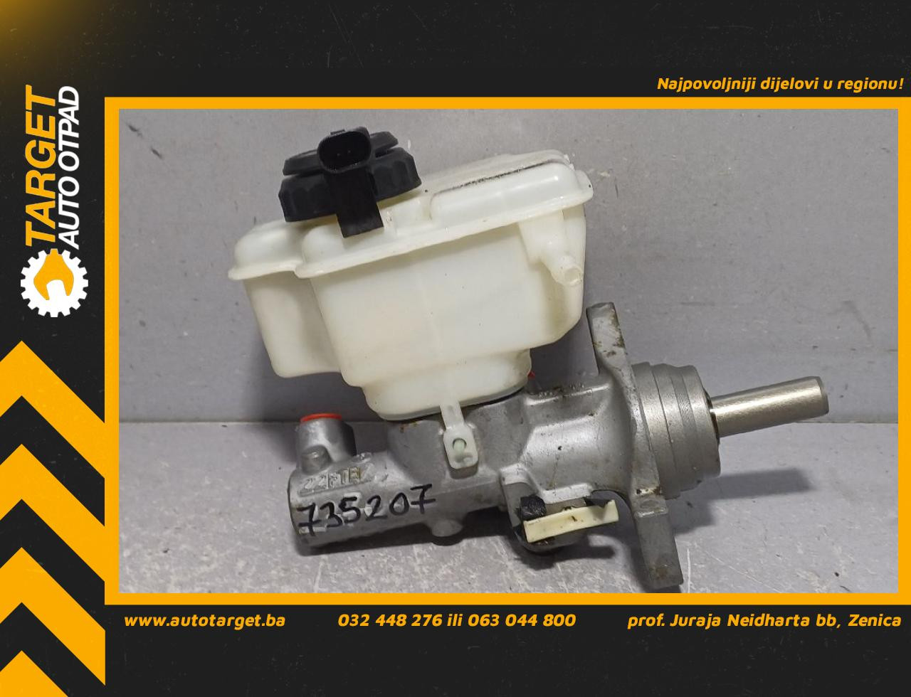 GLAVNI KOCIONI CILINDAR VW GOLF 6 SW > 09-13 22FTE