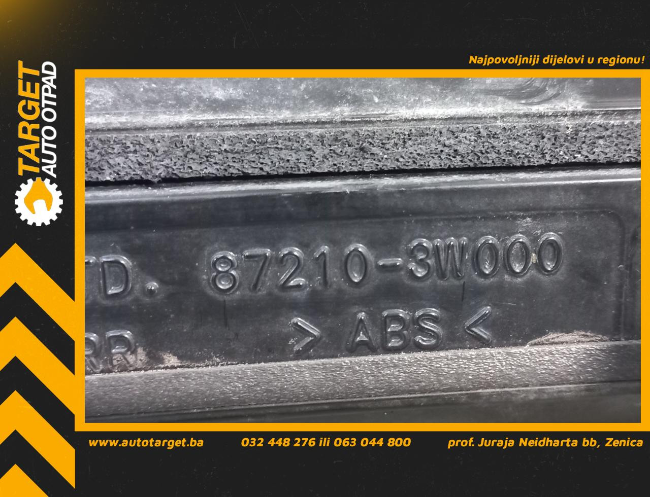 DIJELOVI SPOJLER KIA SPORTAGE > 11-15 2.0 872103W000