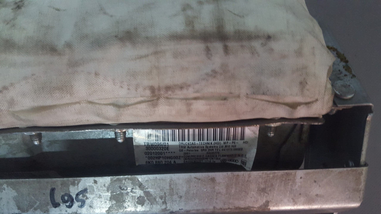 AIRBAG SUVOZACA SEAT IBIZA/CORDOBA > 02-06 6K0880204A 0