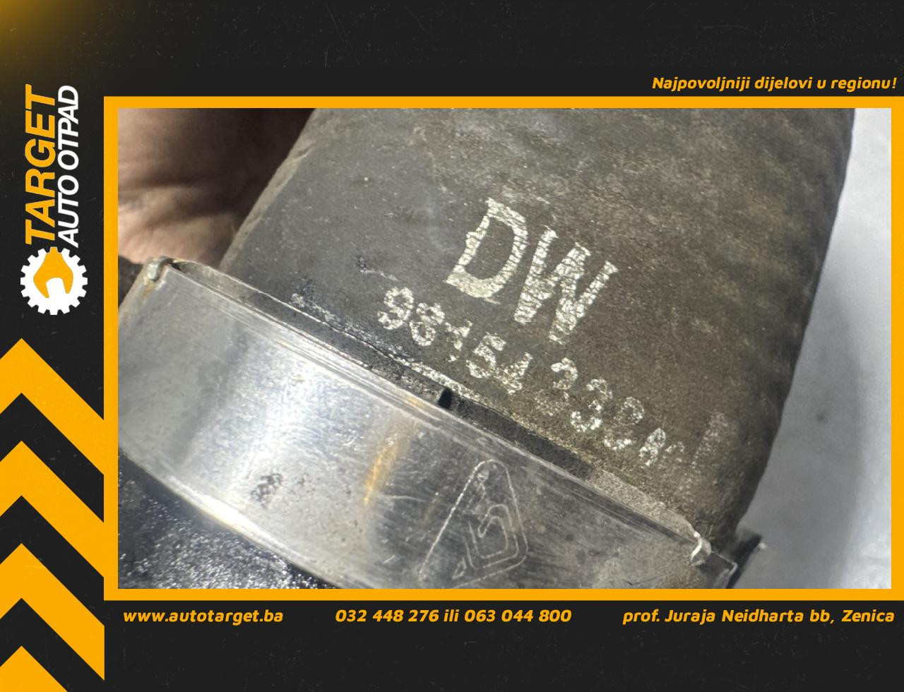 DIJELOVI CRIJEVO INTERKULERA PEUGEOT 308 > 13-17 2.0 9815433880