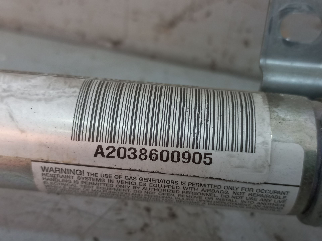 KROVNI AIRBAG MERCEDES C KLASA (W203) > 00-04 A20386009