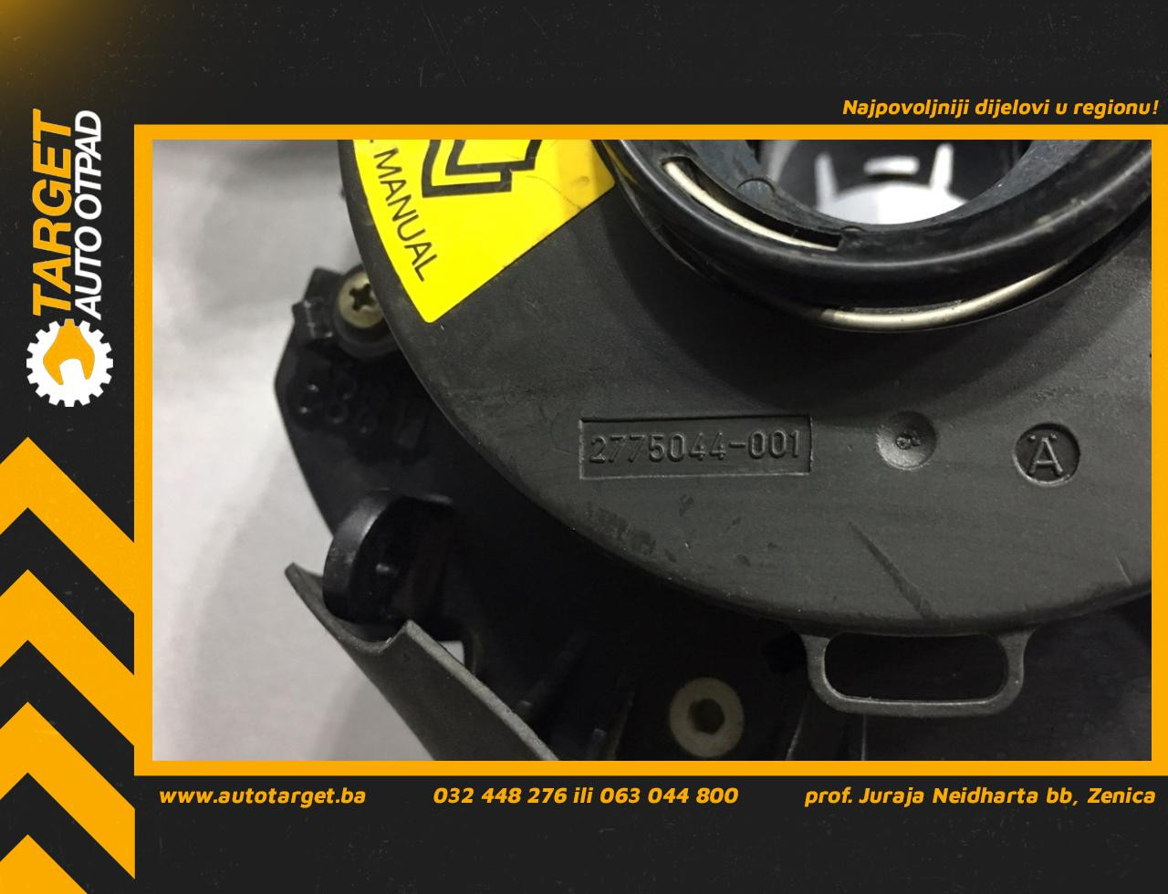 DIJELOVI RUCICE VOLANA ALFA ROMEO 156 > 03-05 2775044001