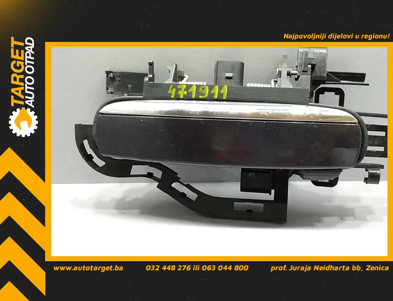 DIJELOVI RUCKA VRATA AUDI A6 > 04-08 4F0837885