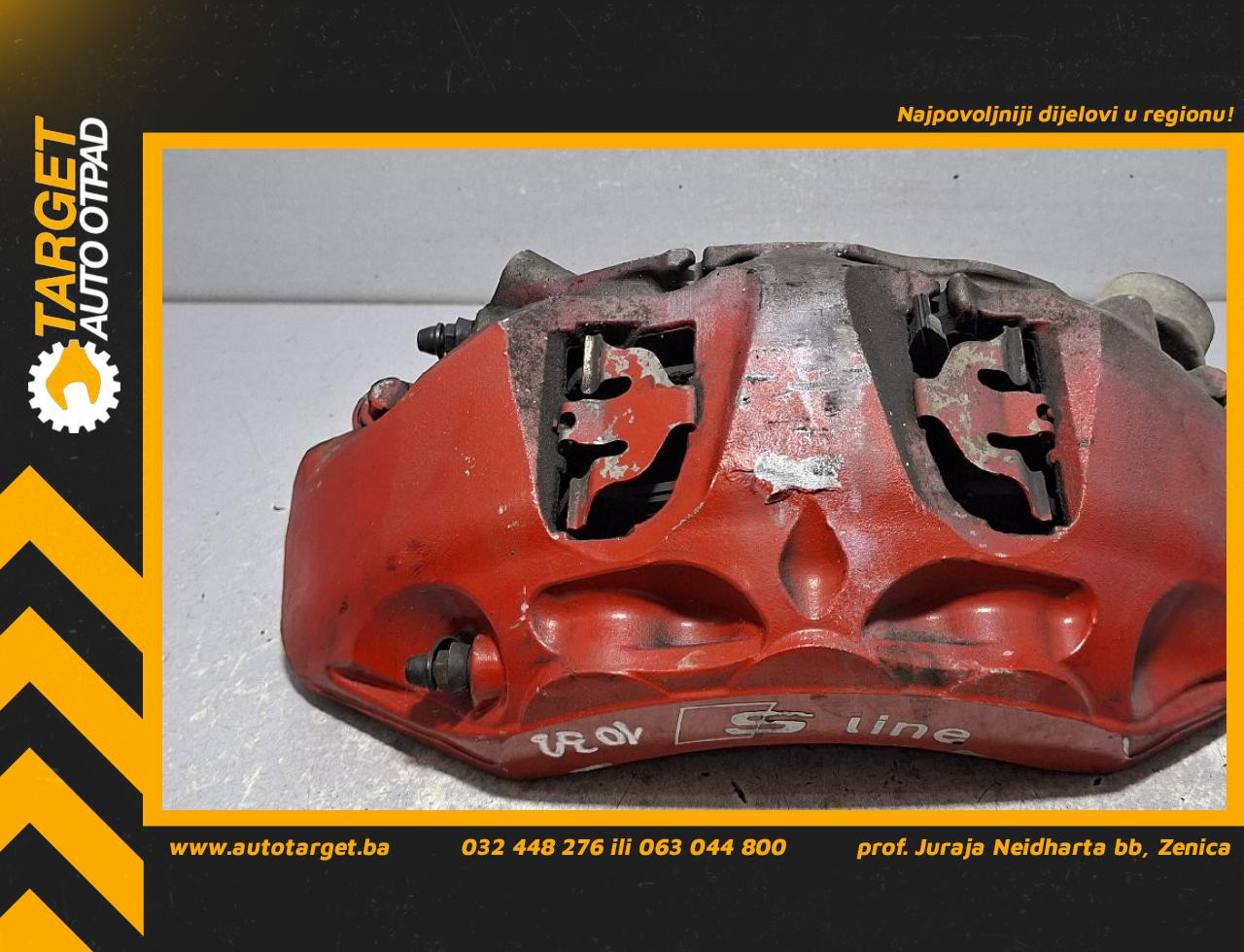 DIJELOVI KOCIONA KLJESTA AUDI A7 > 18- 3.0 4K0615105AH