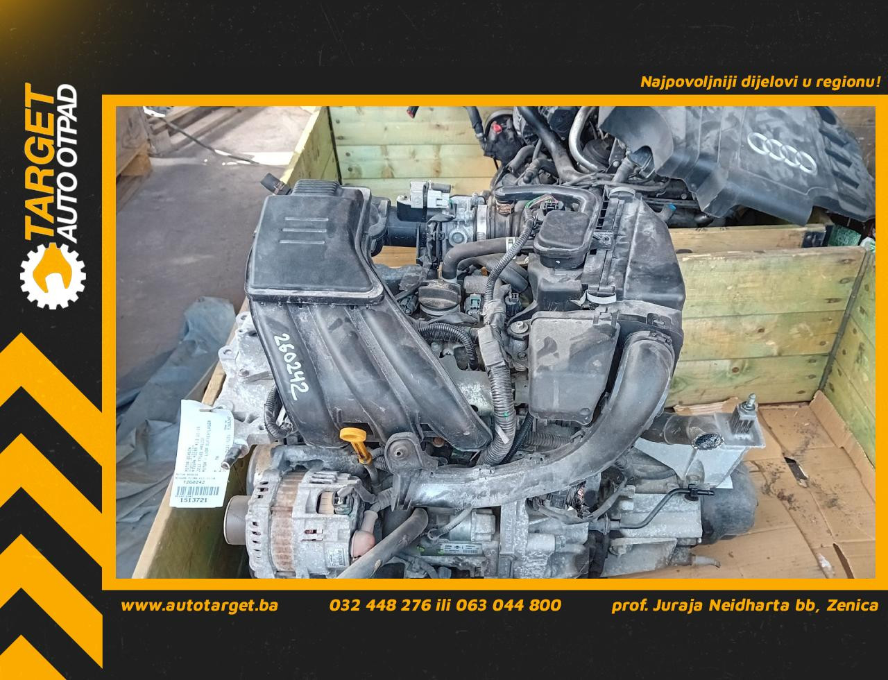 DIJELOVI MOTOR NISSAN MICRA > 10-13 1.2 HR12