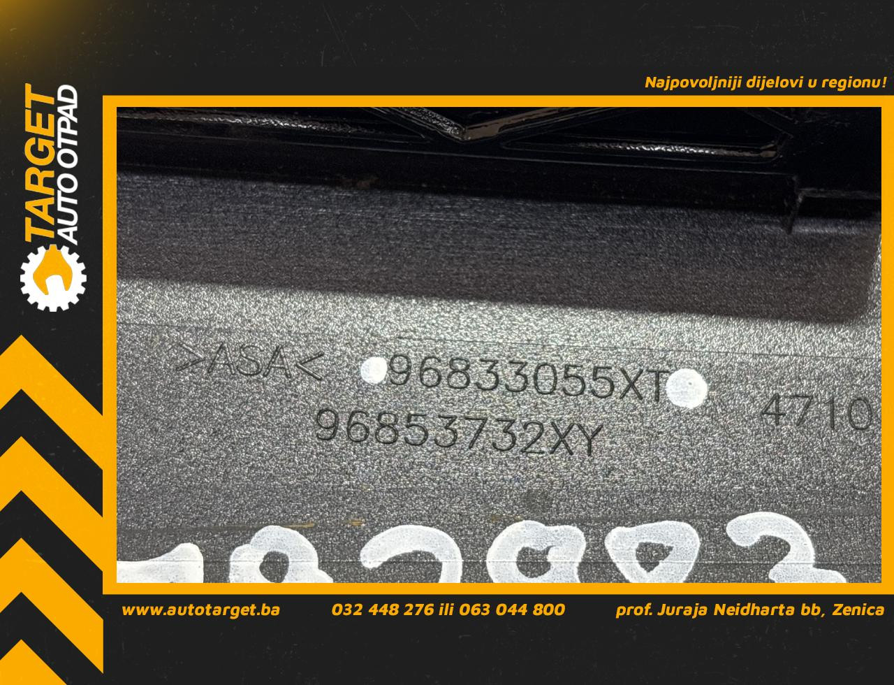 DIJELOVI LAJSNA PEUGEOT 3008 > 09-13 96833055XT