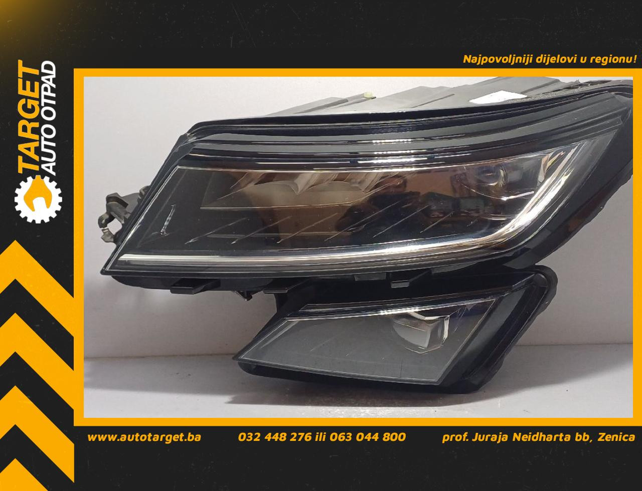 DIJELOVI FAR SKODA KODIAQ > 18-21 1ZX012699