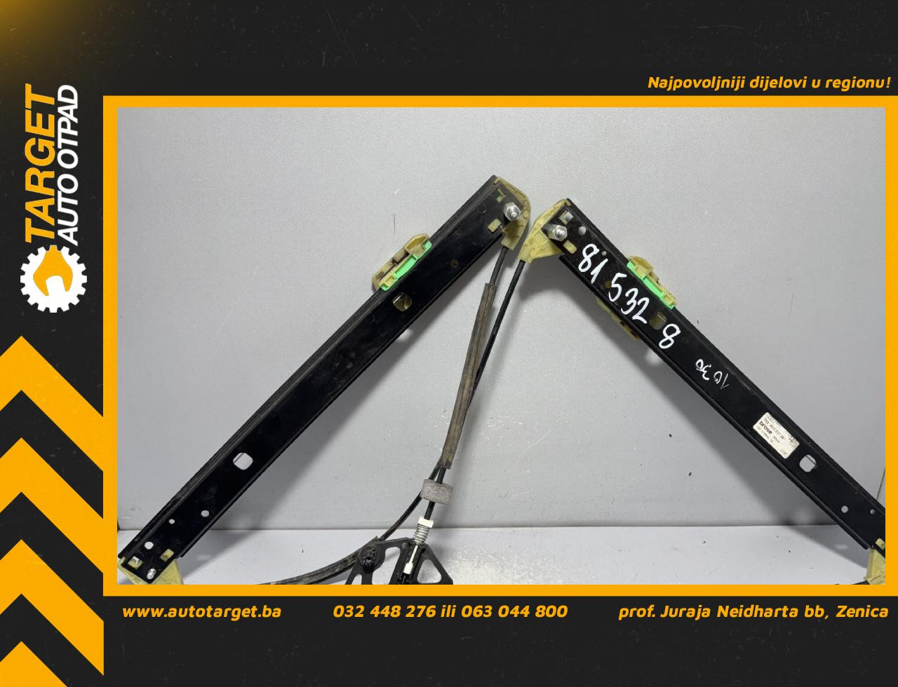 DIJELOVI ELEKTRO PODIZAC STAKLA AUDI Q3 > 11-15 2.0 8U0837461