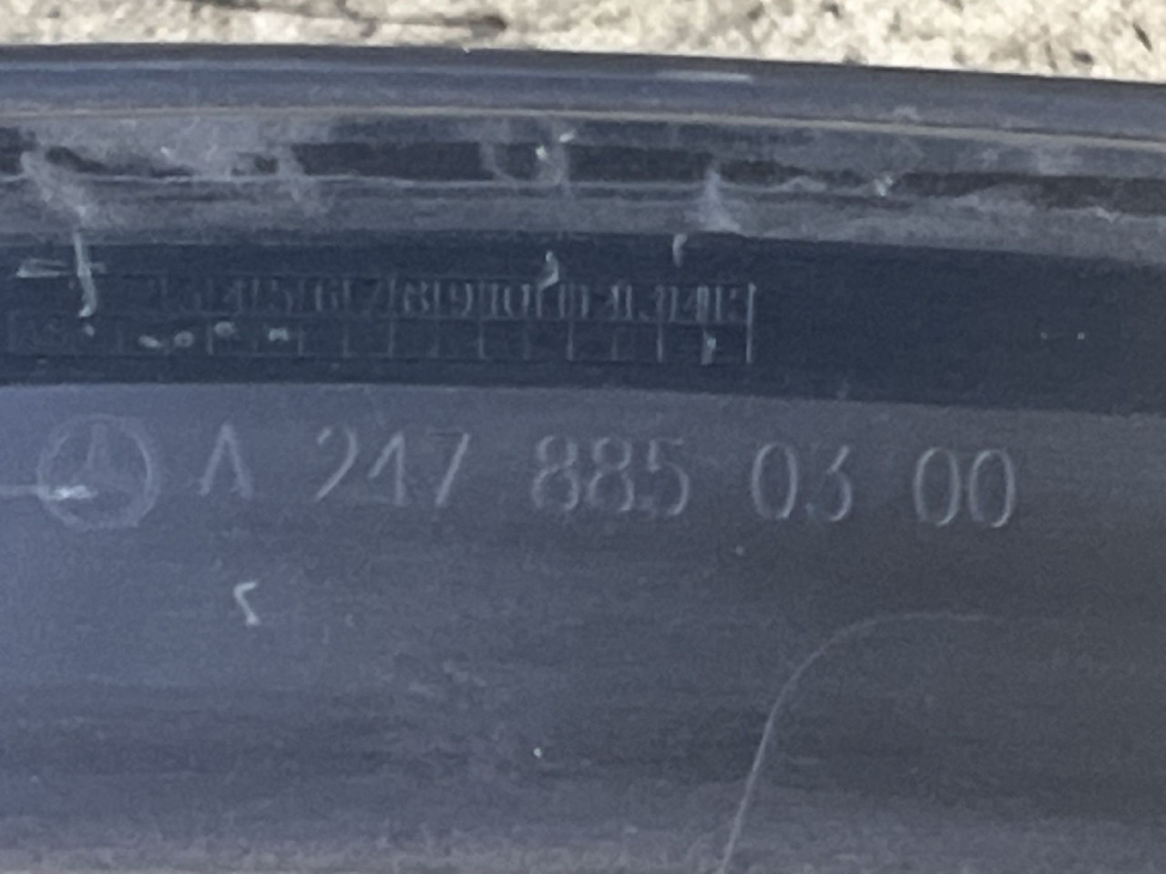 RUB BLATOBRANA MERCEDES GLA (H247) > 20 - A2478850300