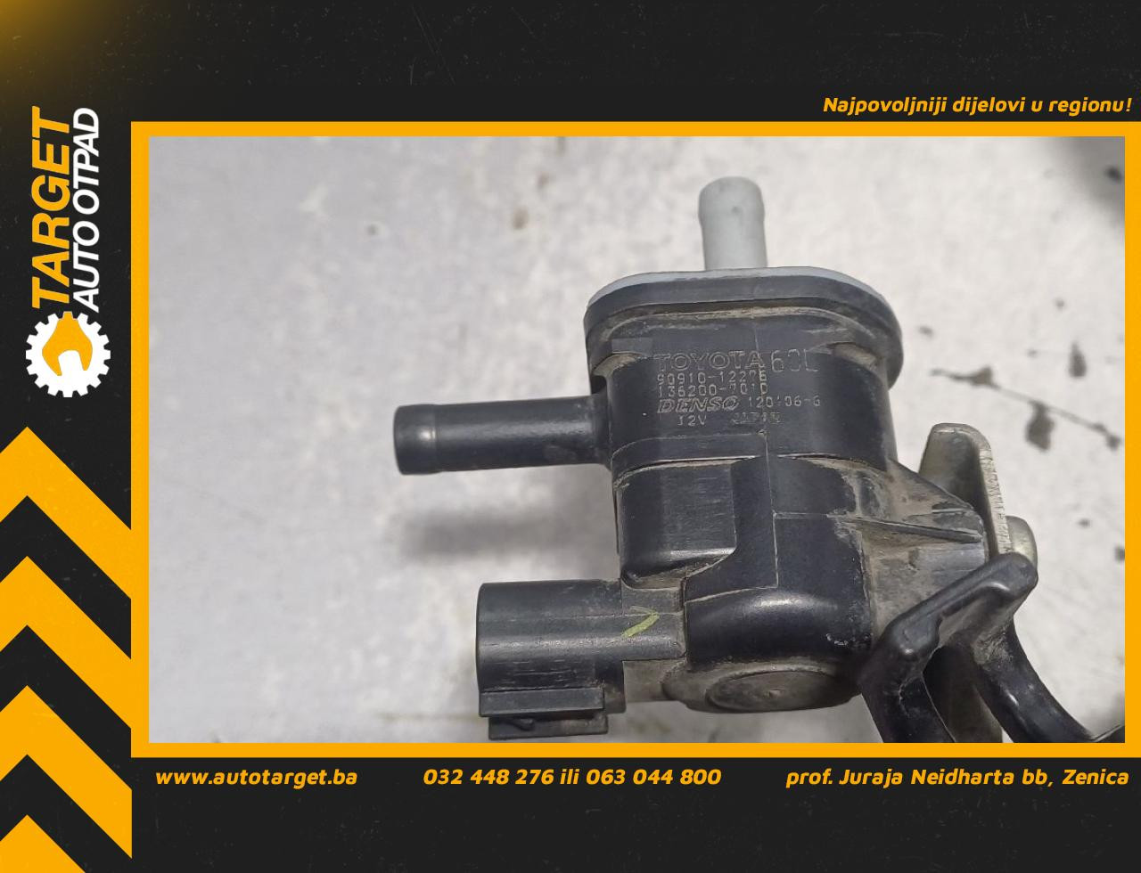 DIJELOVI VAKUM VENTIL TOYOTA PRIUS XW30 > 09-12 1.8 9091012276