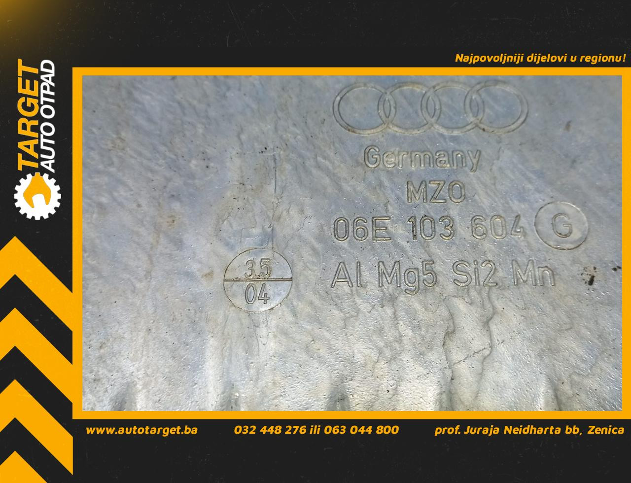 DIJELOVI KARTER AUDI A6 > 04-08 2.4 06E103604G