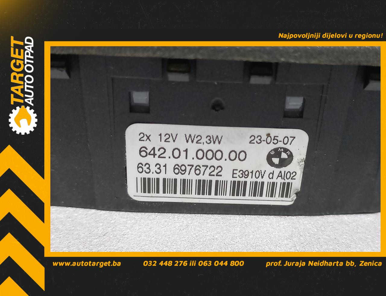 RASVJETA U KABINI BMW SERIJA 3 (E92/E93) COUPE > 06-13 6331697672