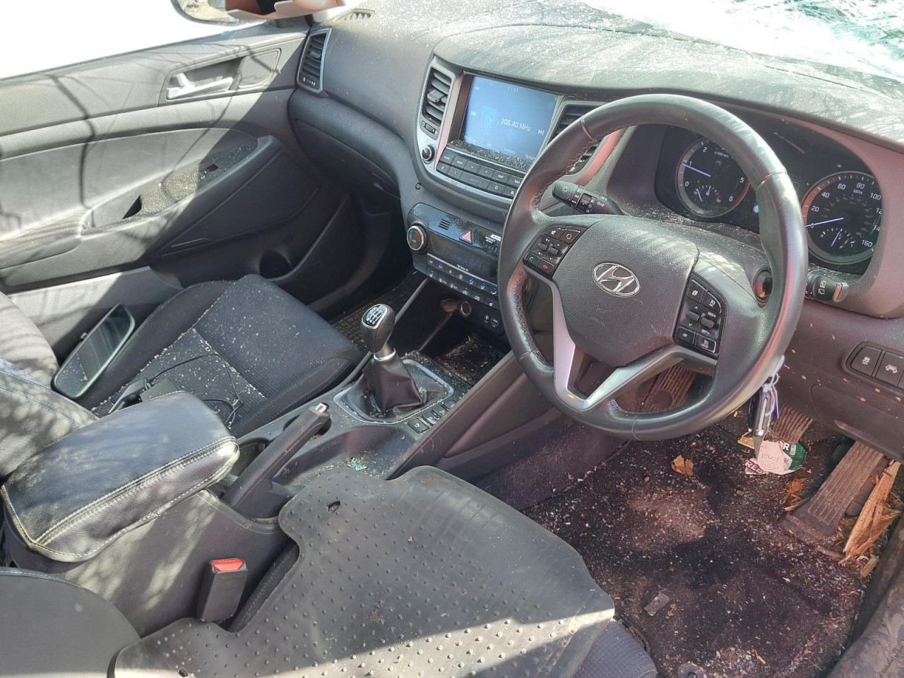 HYUNDAI TUCSON 1.7 2016 85KW MJENJAC WGJ6 MOTOR D4FD DIJELOVI