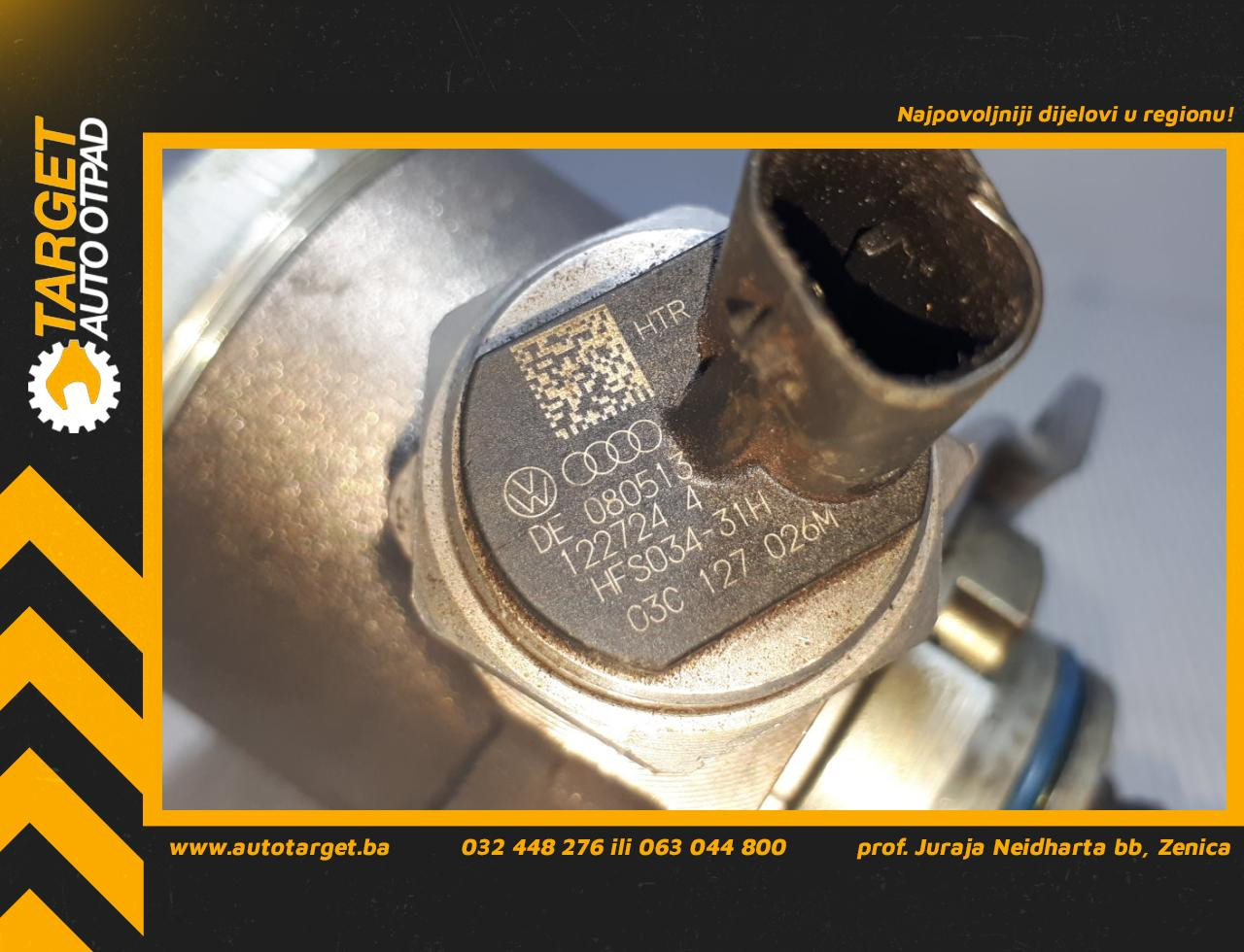 DIJELOVI PUMPA GORIVA VW GOLF 6 > 08-12 1.4 03C127026M