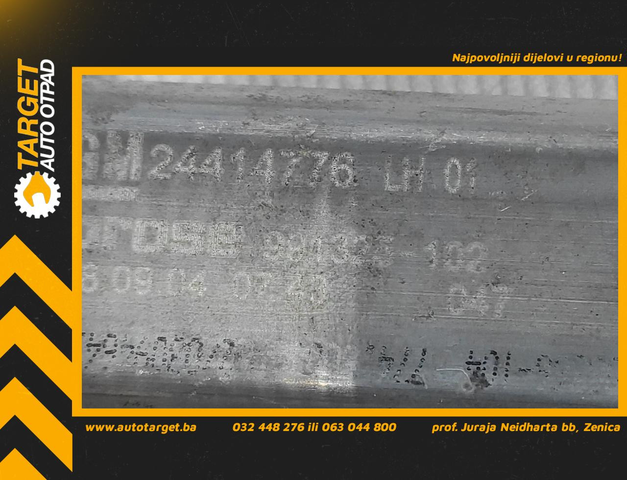 MOTORIC PODIZACA STAKLA OPEL SIGNUM > 05-08 24414776