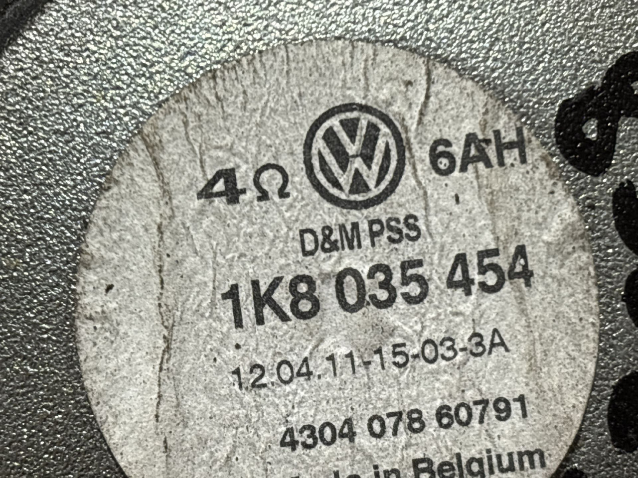 DIJELOVI ZVUCNIK VW GOLF 6 > 08-12 1K8035454