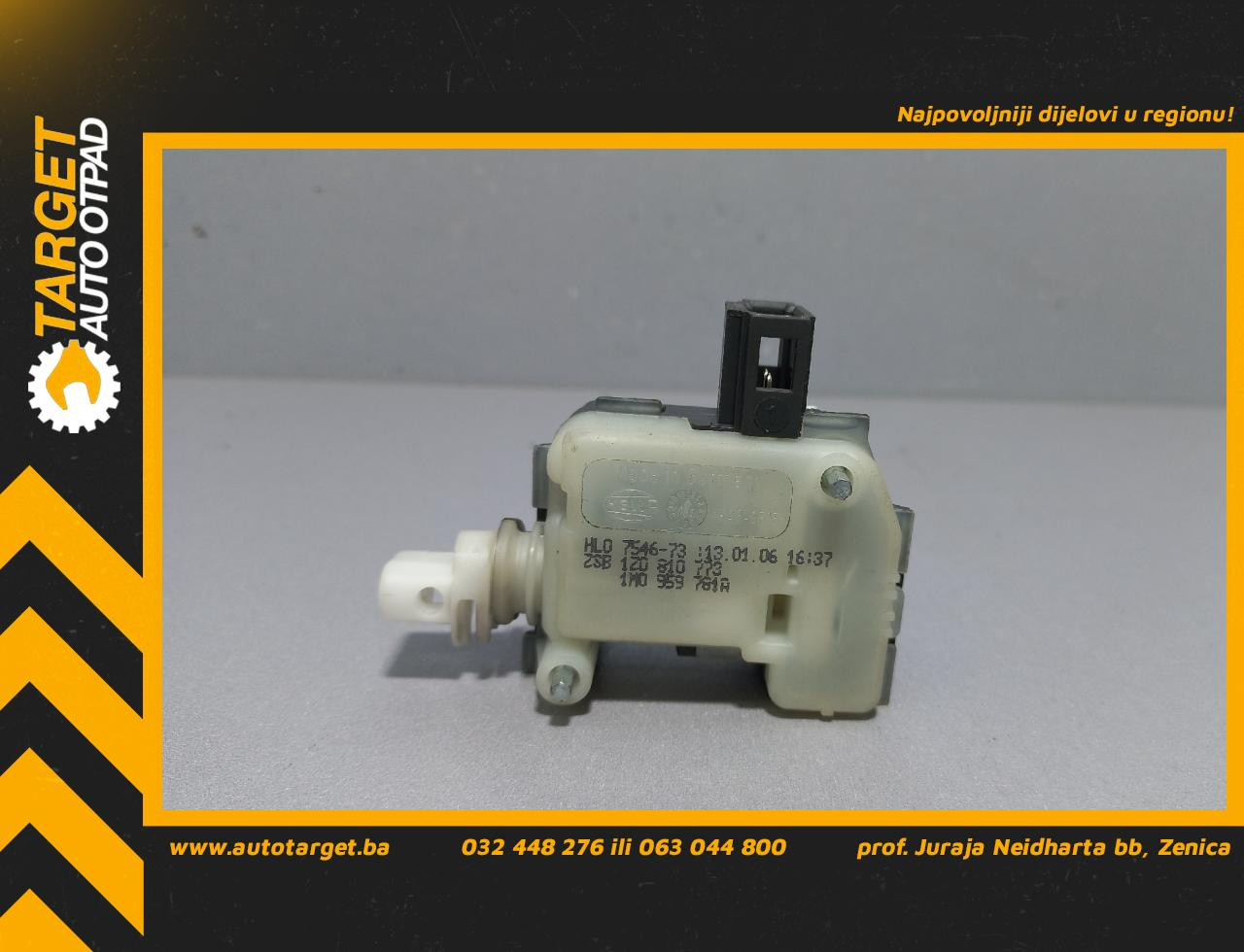 MOTORIC POKLOPCA REZERVOARA SKODA OCTAVIA > 08-13 1Z0810773