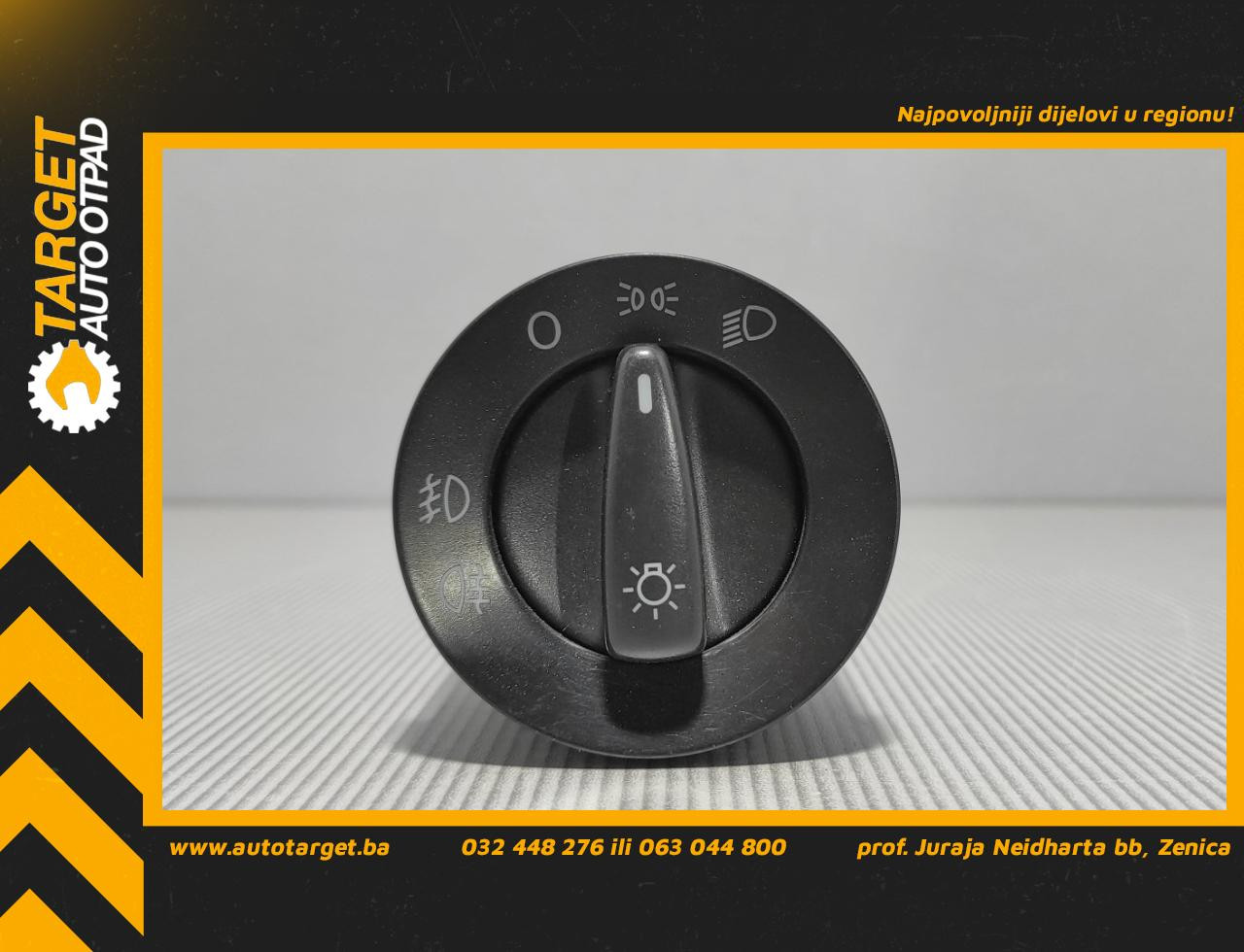 DIJELOVI PREKIDACI SVJETLA VW PASSAT B5 > 96-00 1C0941531A
