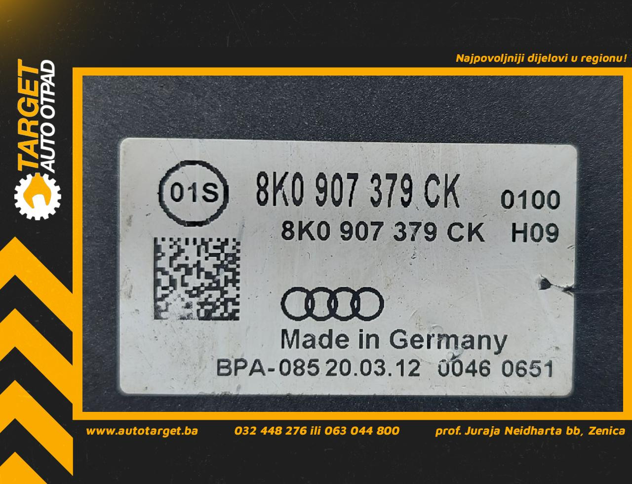 ABS ELEKTRONIKA AUDI A4 (B8) > 12-15 8K0907379CK 0265239345