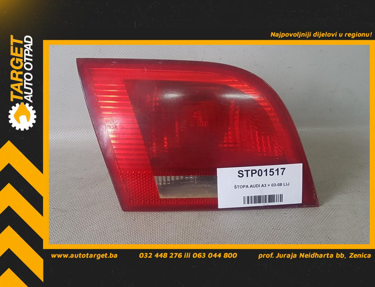 STOP SVJETLO AUDI A3 > 03-08 AD320015 8P4945093B