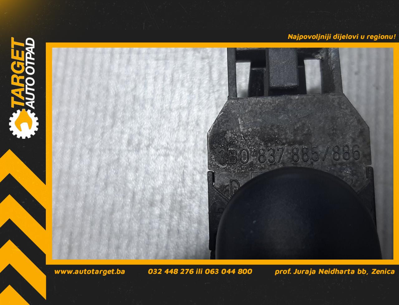DIJELOVI RUCKA VRATA VW BORA > 98-05 3B0837885